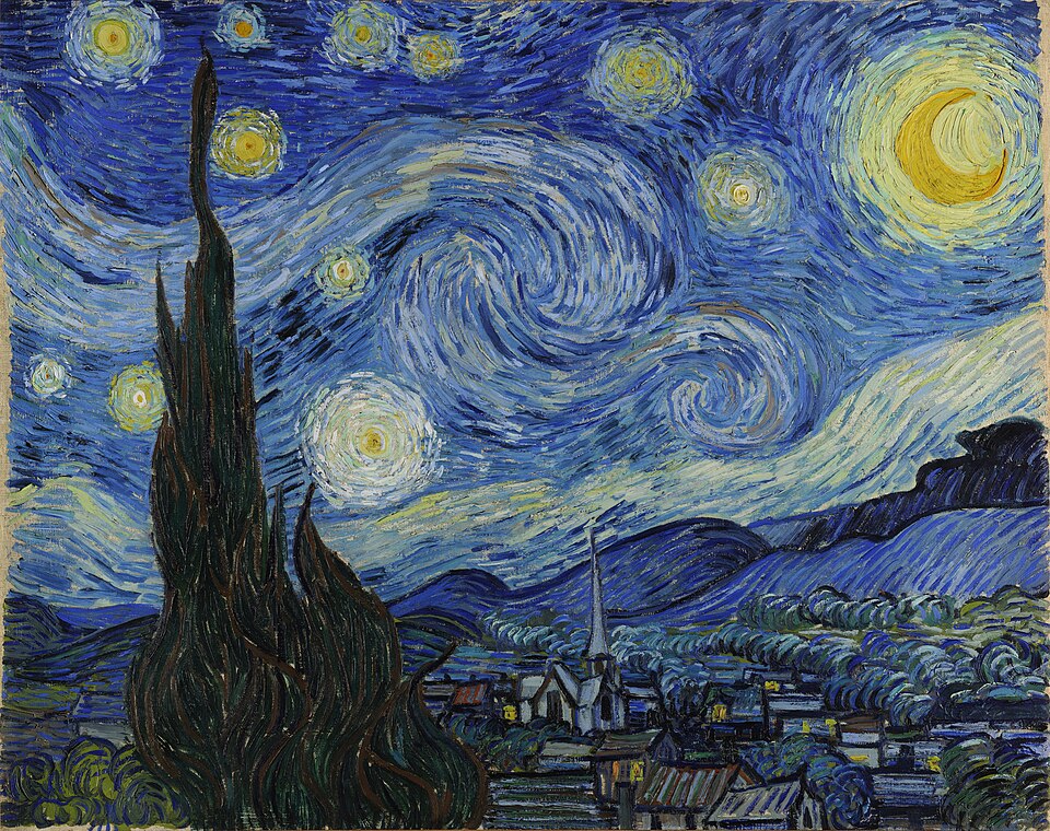 Vincent Van Gogh The Starry Night. Google Arts Project.